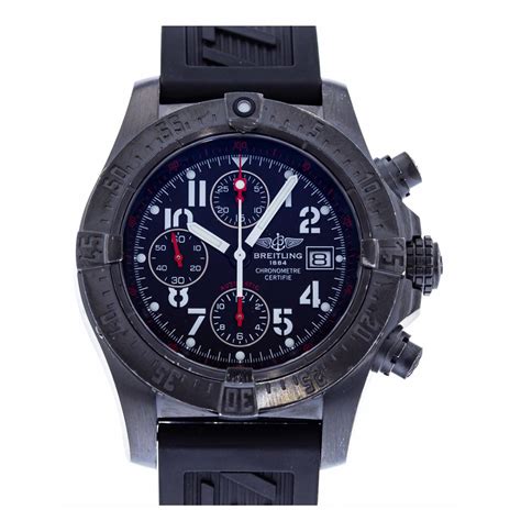 breitling avenger skyland blacksteel limited edition m13380|breitling m13380 blacksteel.